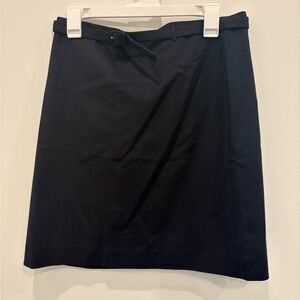 Ann Taylor Navy Mini Pencil Skirt